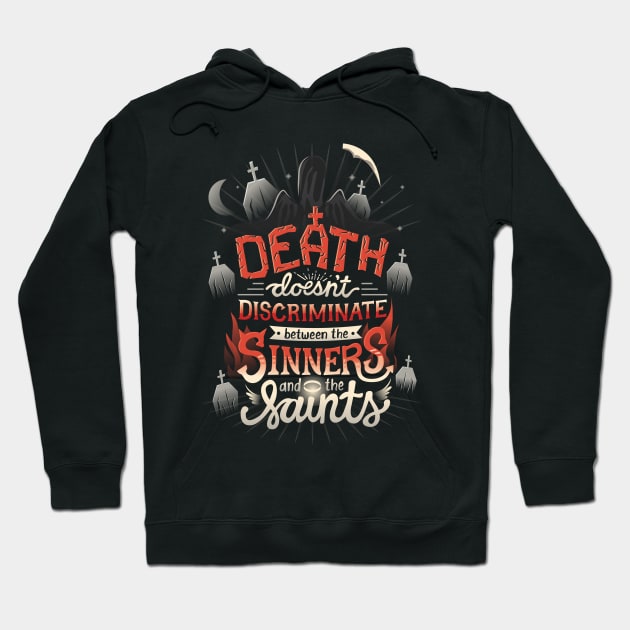 Sinners and Saints Hoodie by risarodil